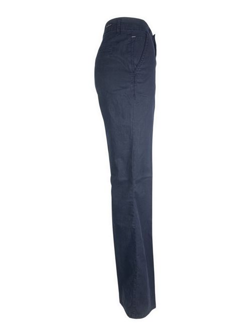 pantalone donna largo blu Atelier Cigala's | 29-230-TGS16040